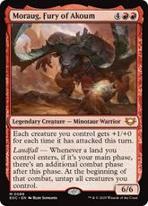 Moraug, Fúria de Akoum / Moraug, Fury of Akoum - Magic: The Gathering - MoxLand